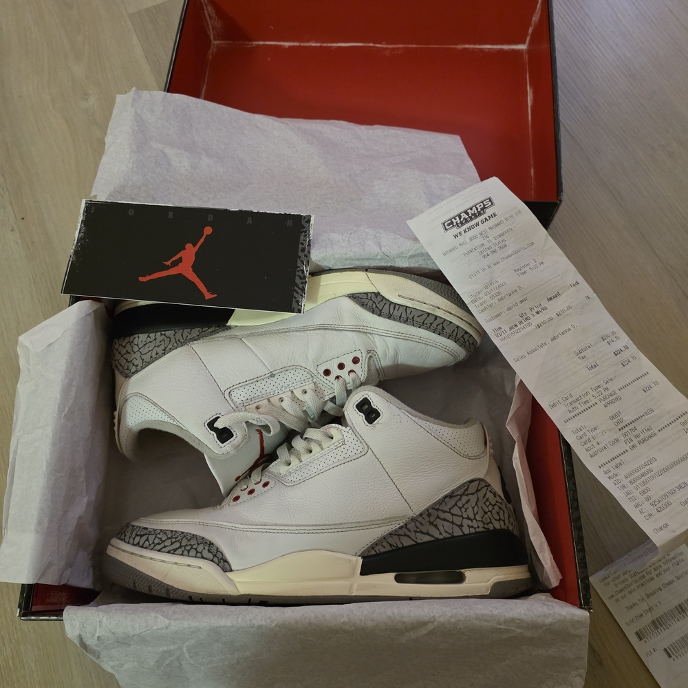 Jordan 3 Retro "White Cement Reimagined"